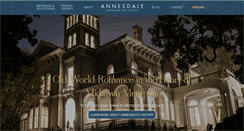 Desktop Screenshot of annesdalemansion.com